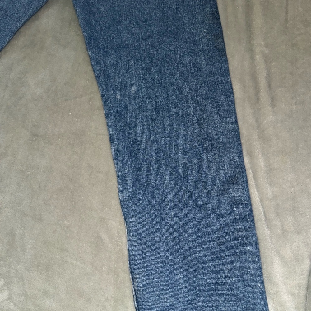 Wrangler Rugged Relaxed Fit Blue Jeans Work Jeans 36x32 - Picture 10 of 12